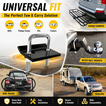 Heavy-Duty Trailer Hitch Anti-Rattle Stabilizer