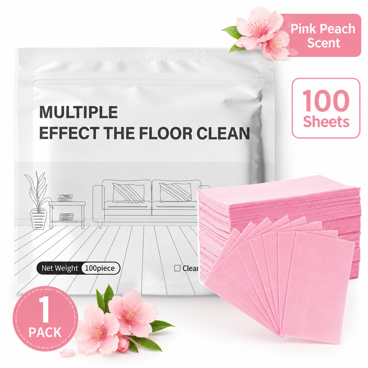 Heavy-Duty Multi-Surface Dissolvable Cleaning Sheets