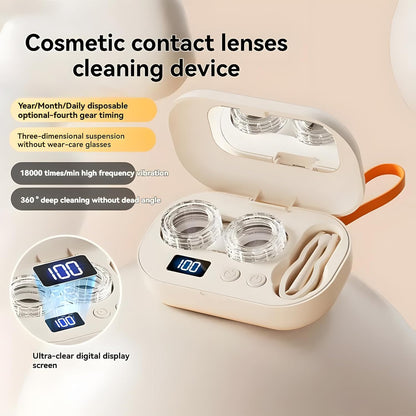 🔥2026 HOT SALE ✨ Ultrasonic Rechargeable Contact Lens Cleaner
