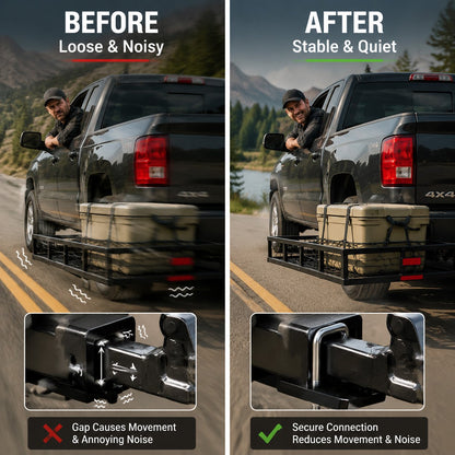 Heavy-Duty Trailer Hitch Anti-Rattle Stabilizer