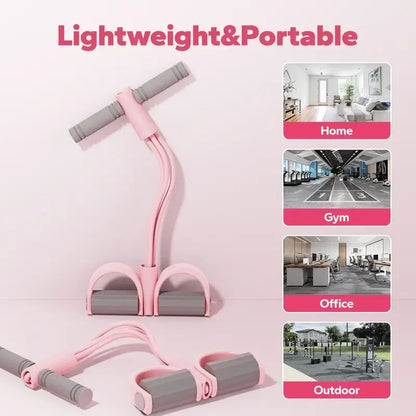 Multifunction Pedal Resistance Band for Full-Body Workout 💪