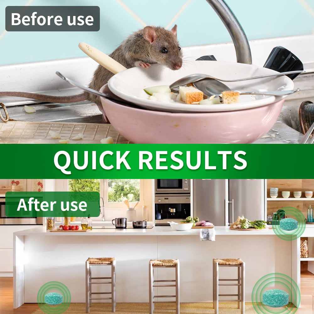 🚫🐀Tired of Mice Invading? 12-Pack Natural Repellent Balls!