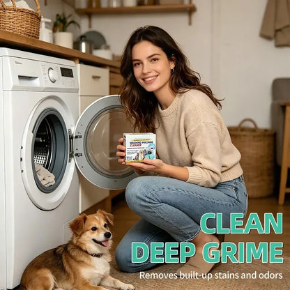 12-Pack Eco-Friendly Washing Machine Cleaner Tablets