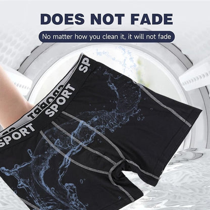 5 Pack Men's Letter Tape Boxer Brief