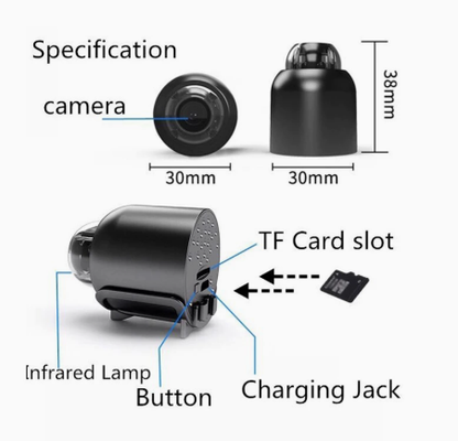 Mini Full HD 4K Security Camera