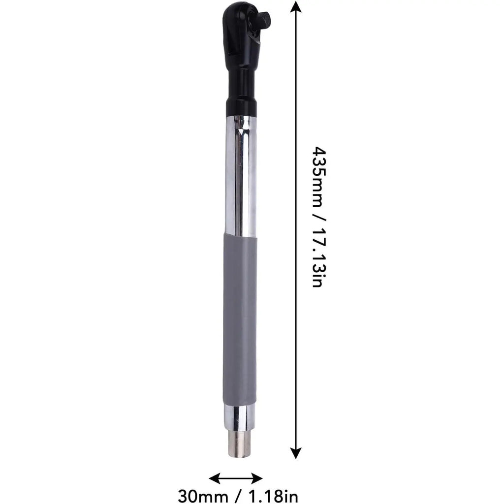 1/2in Wrench Extend Rod, Ni Cr Alloy Steel Multifunctional Universal Wrench Extender, Compact Size and Lightweight Design, for Fastening Tasks