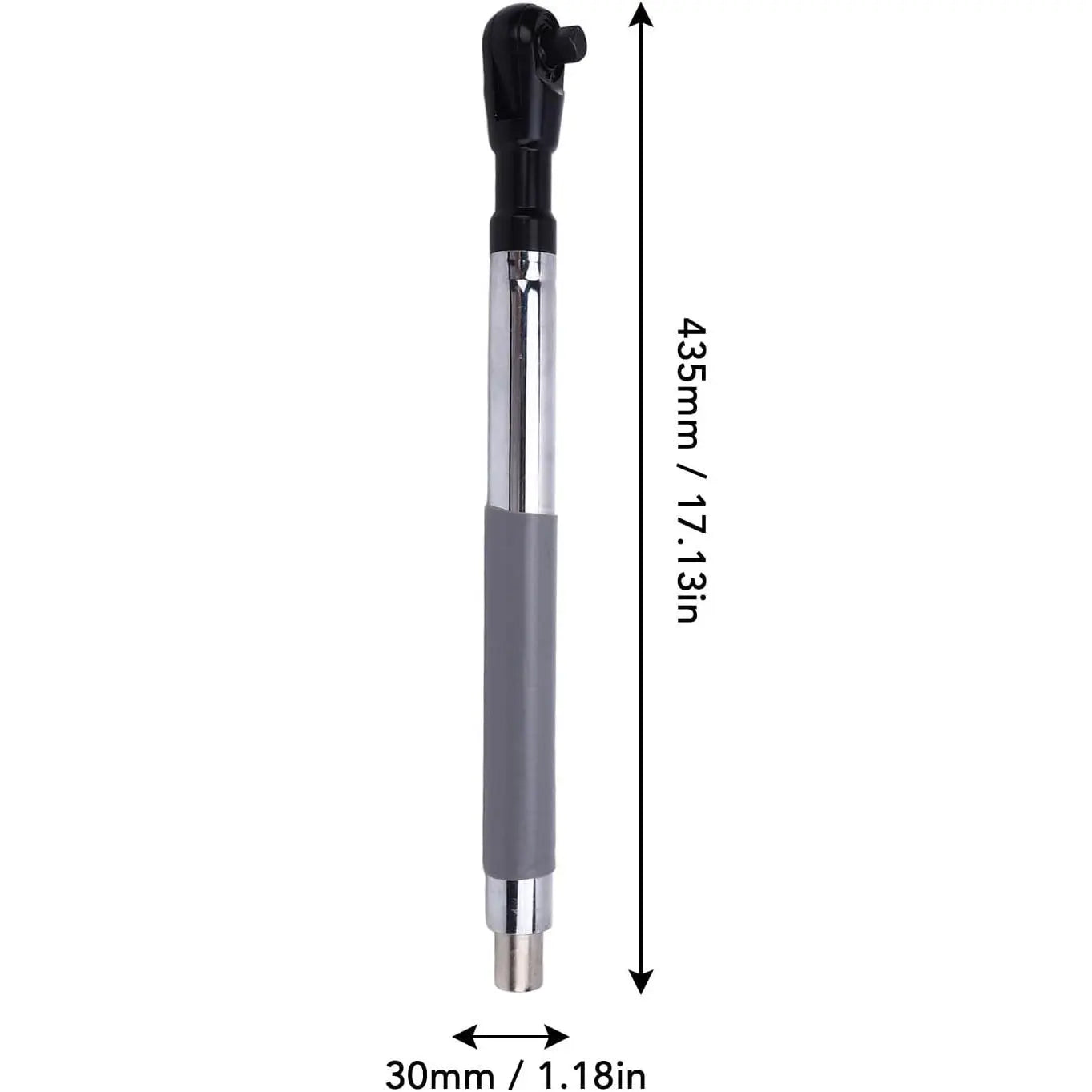 1/2in Wrench Extend Rod, Ni Cr Alloy Steel Multifunctional Universal Wrench Extender, Compact Size and Lightweight Design, for Fastening Tasks
