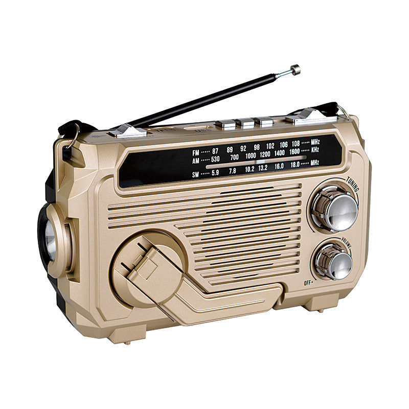 Multifunctional Solar-Powered Radio