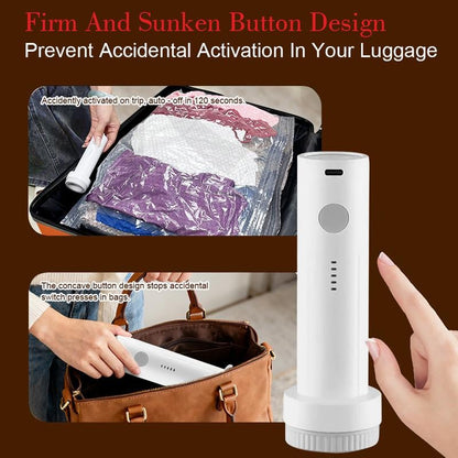 🔥 Cordless Travel Vacuum Bag Set