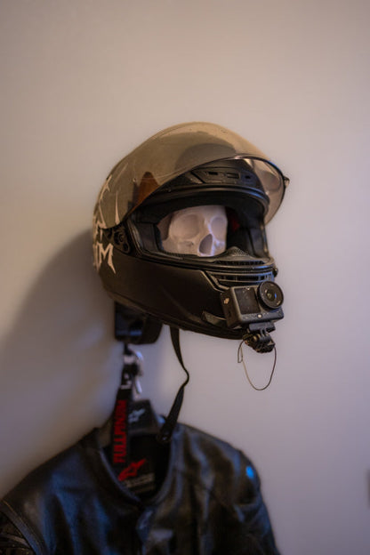 💀🏍️Skeleton Knight Motorcycle Helmet Mount