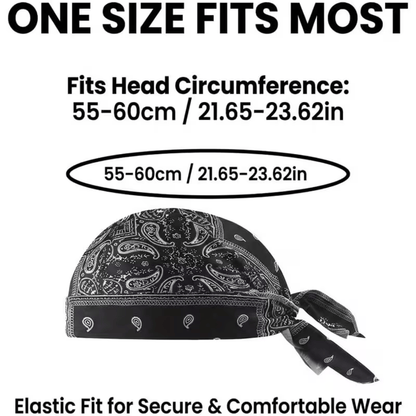 BUY 1 FREE 1 🏝️Paisley Cooling Headscarf Cap