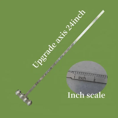 📏 Straight-Edge Double Axis 60cm Positioning Calipers – Precision Measuring Tool for Woodworking