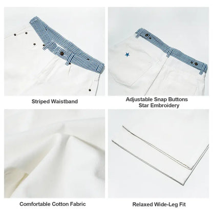 Adjustable Low-Rise Loose Barrel Leg Jeans