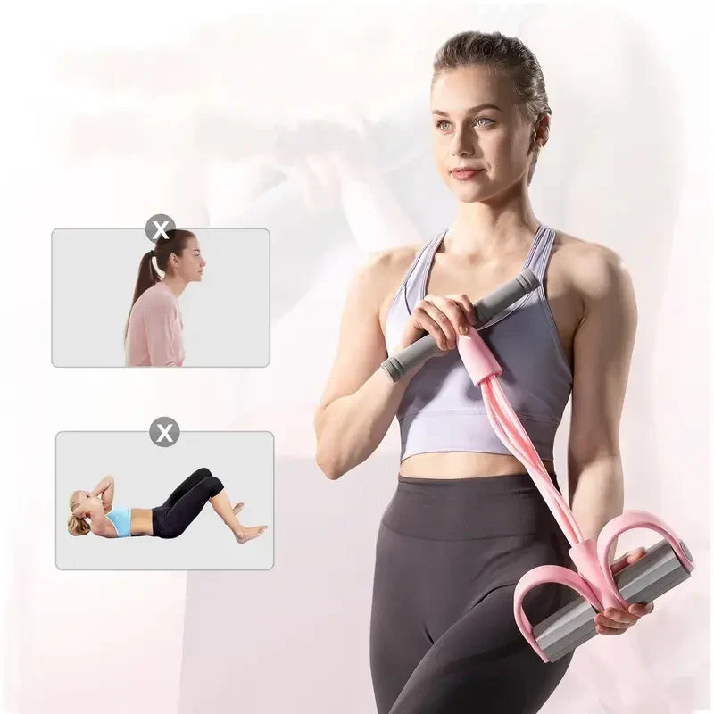 Multifunction Pedal Resistance Band for Full-Body Workout 💪