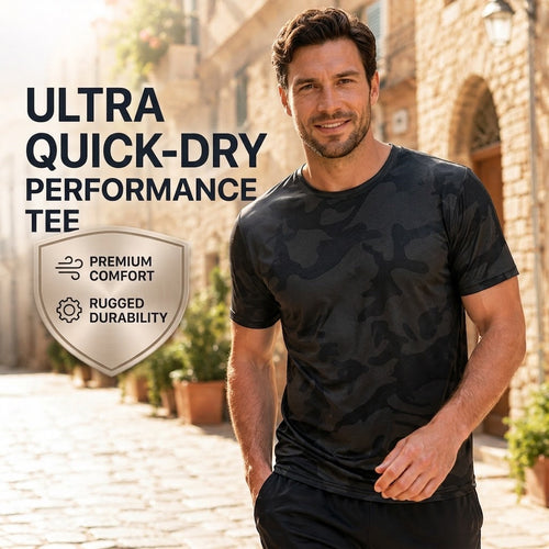👕Men's Quick-Dry Workout T-Shirts