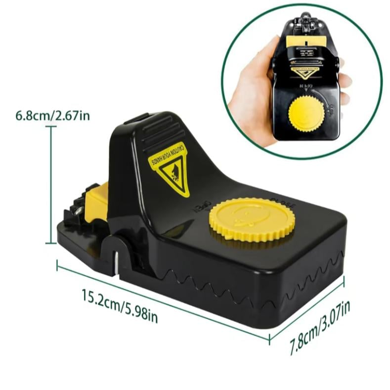 🔥Limited Time 49% OFF✨4 Pack Upgraded Cheese-Shaped Mouse Traps