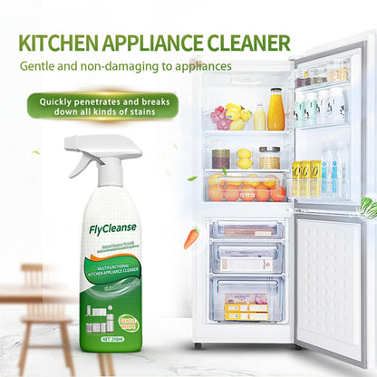 ✨FlyCleanse Natural Enzyme Kitchen Degreaser Spray, Multi‑Purpose Stain & Odor Remover