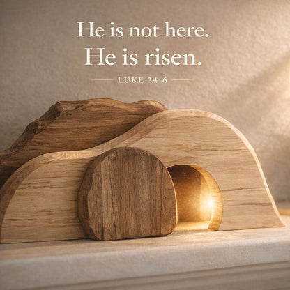 🔥🔥The Wooden Resurrection Cross & Empty Tomb That Reminds Your Family What Easter Is Really About