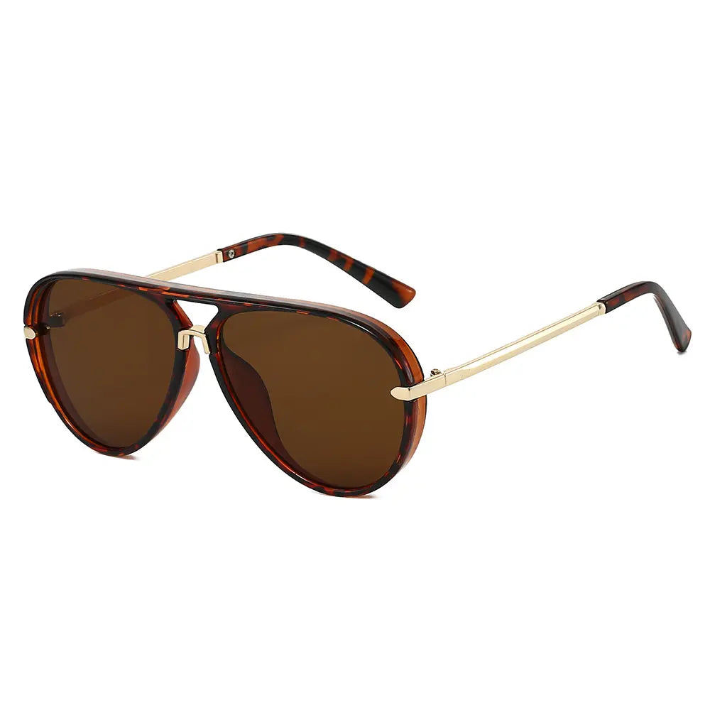 Retro Aviator Sunglasses | 2026 New Fashion Multi-Color Gradient Shades
