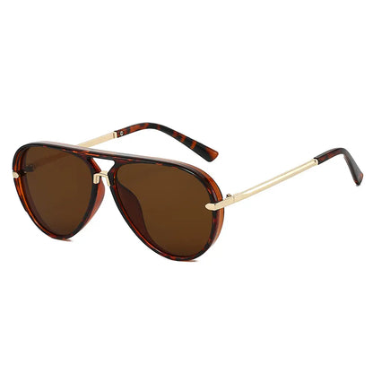 Retro Aviator Sunglasses | 2026 New Fashion Multi-Color Gradient Shades