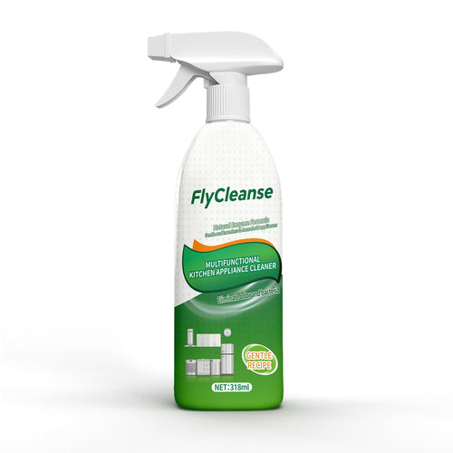 ✨FlyCleanse Natural Enzyme Kitchen Degreaser Spray, Multi‑Purpose Stain & Odor Remover
