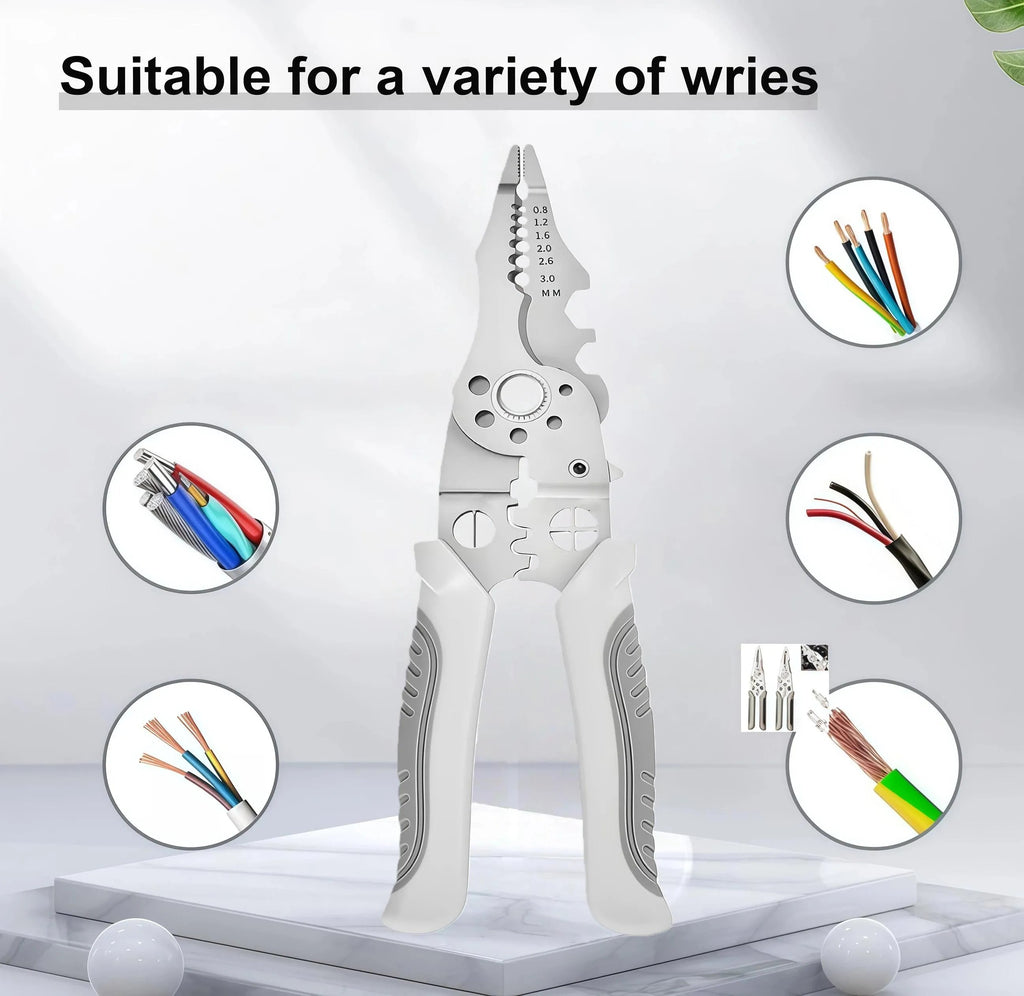 💯Universal Quick Lever Electrical Wire Connectors (24-12 AWG) Assortment (50/100Pcs) + Wire Stripper