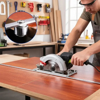 📏 Straight-Edge Double Axis 60cm Positioning Calipers – Precision Measuring Tool for Woodworking