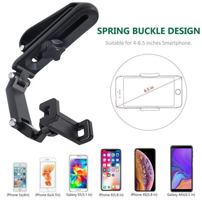 New 1080° multi-functional sun visor universal 360° rotating phone holder