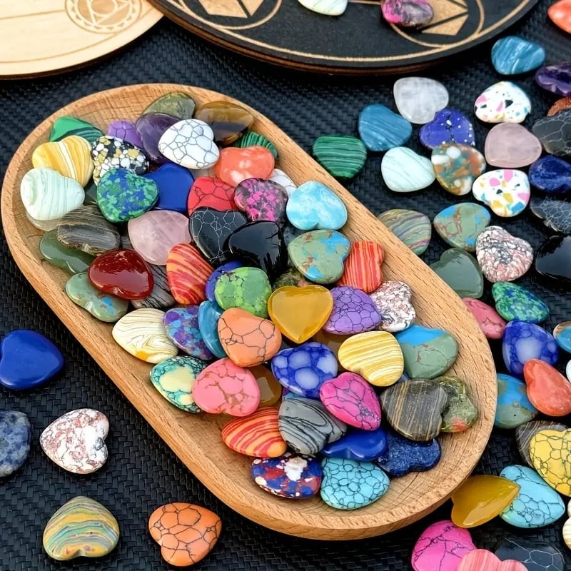 🎁❤️Give 30 Days of Love – Heart-Shaped Crystals to Brighten Every Moment