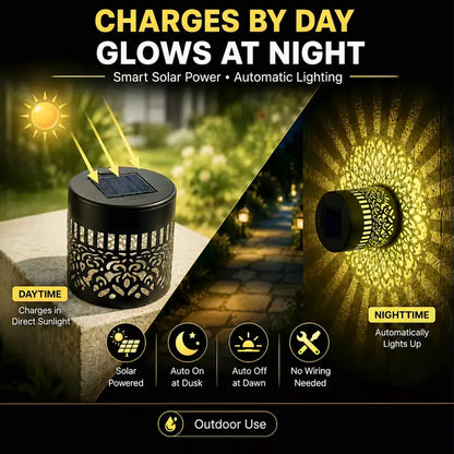 Seven-Color Changing Solar Mandala Projection Wall Light