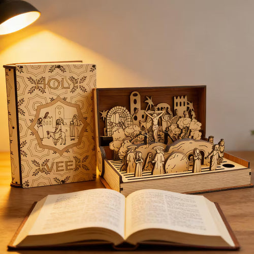 Life of Jesus Wooden Easter Puzzle Set - A Journey Through His Life