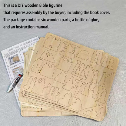 Life of Jesus Wooden Easter Puzzle Set - A Journey Through His Life