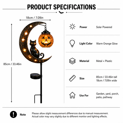 🎃Pumpkin Moon Garden Stake Light 🎃 Halloween Early Bird Sale 🔥 | 45% OFF