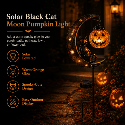 🎃Pumpkin Moon Garden Stake Light 🎃 Halloween Early Bird Sale 🔥 | 45% OFF