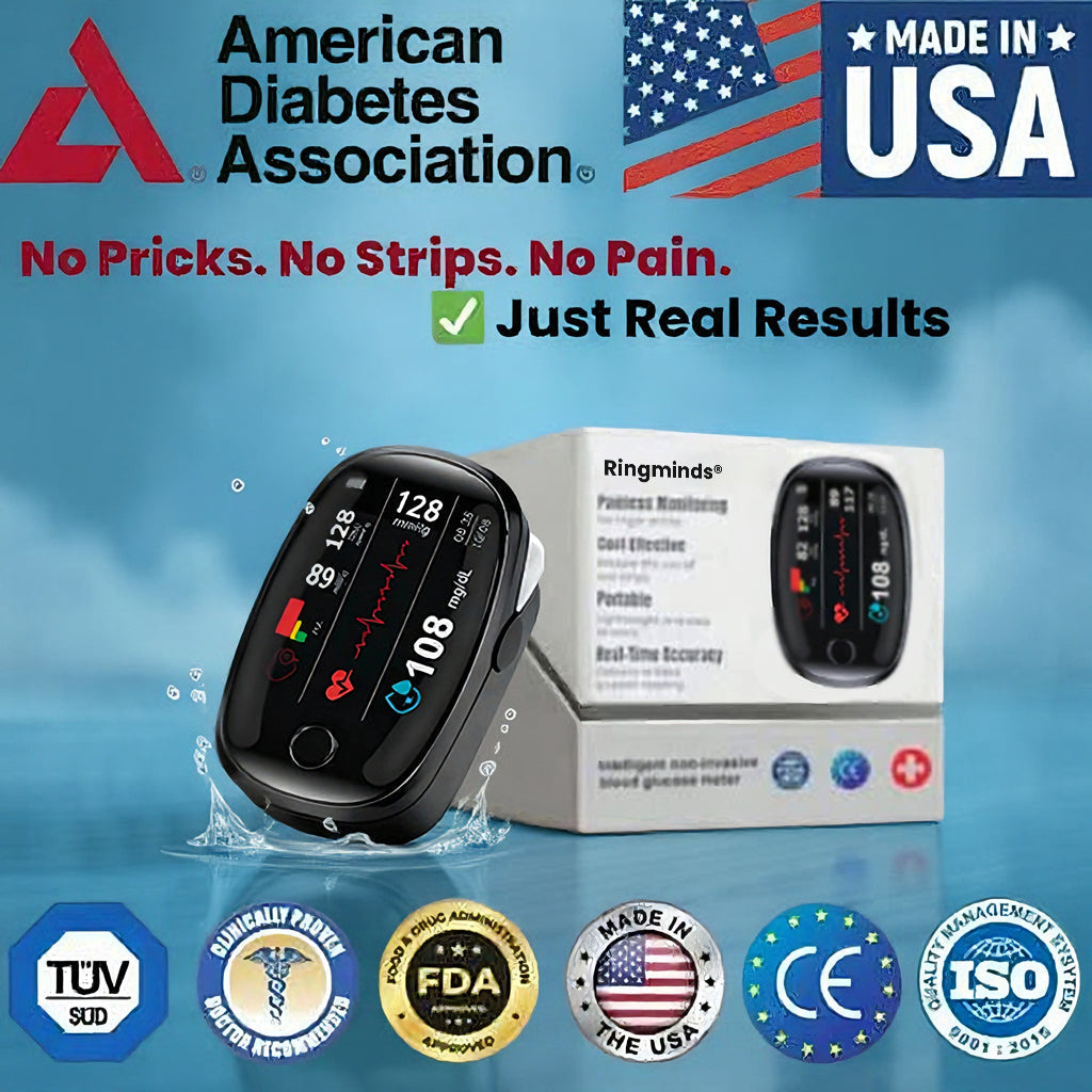 🔥Final 3 Hours: 70% OFF🏆New non-invasive multifunctional health monitor [99.9% Accuracy]✅TGA Approved