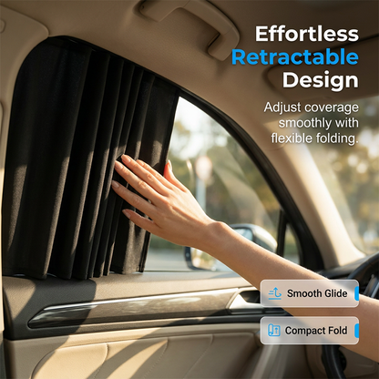 🔥Magnetic & Embedded Car Window Sunshade