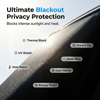 🔥Magnetic & Embedded Car Window Sunshade