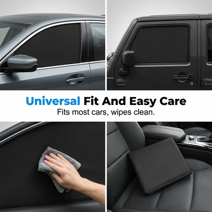 🔥Magnetic & Embedded Car Window Sunshade