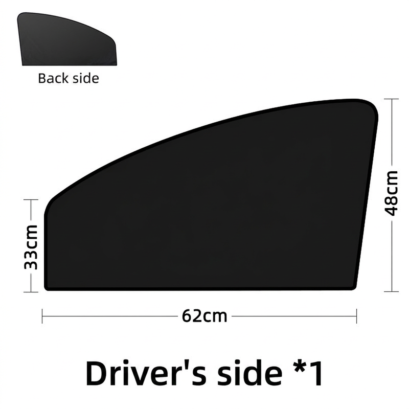 🔥Magnetic & Embedded Car Window Sunshade