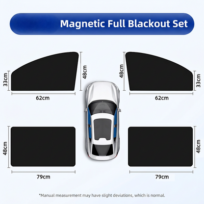 🔥Magnetic & Embedded Car Window Sunshade