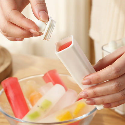 🎖️Silicone Ice Stick Tray with Storage Caddy