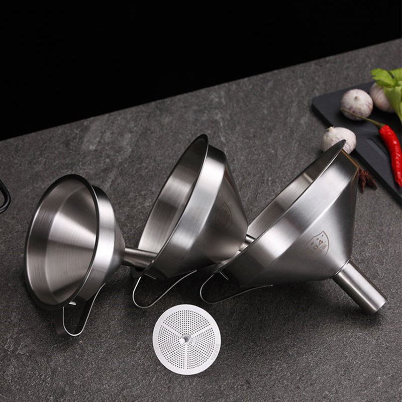 🔥304 Stainless Steel Filter Funnel